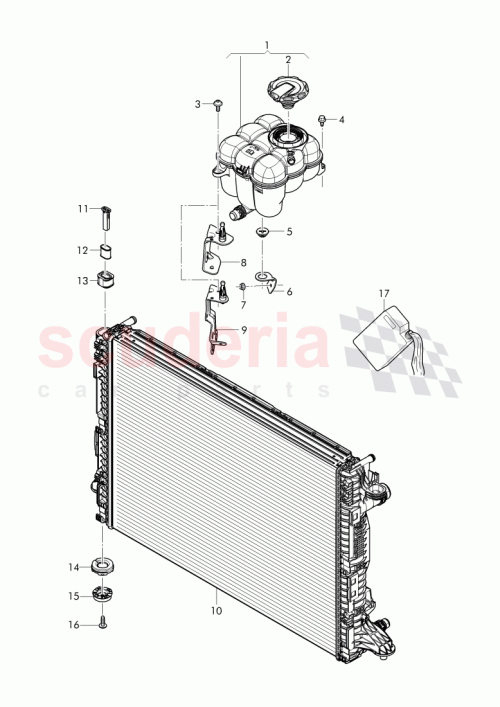 Part Diagram for Bentley 4M0 121 232 E