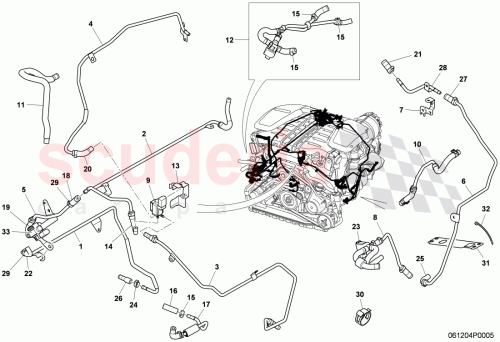 Part Diagram for Bentley 3W0612925N
