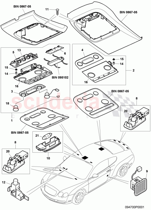 Part Diagram for Bentley N 017 752 2