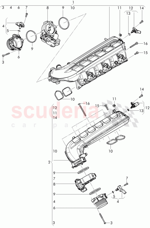 Part Diagram for Bentley N 104 734 02