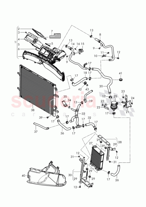 Part Diagram for Bentley 4W0 145 263 A