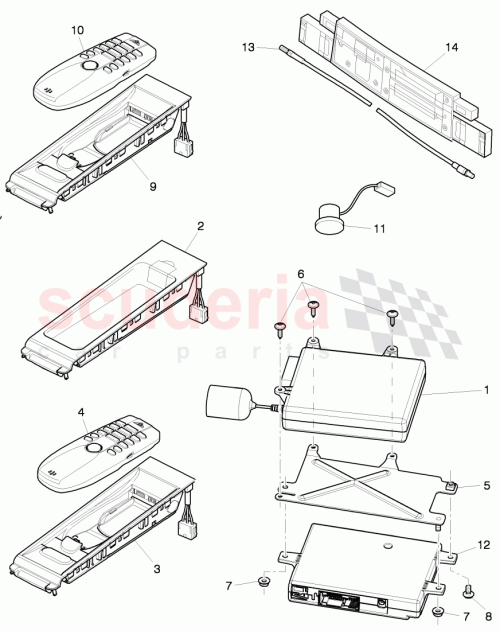 Part Diagram for Bentley 3W3 035 950