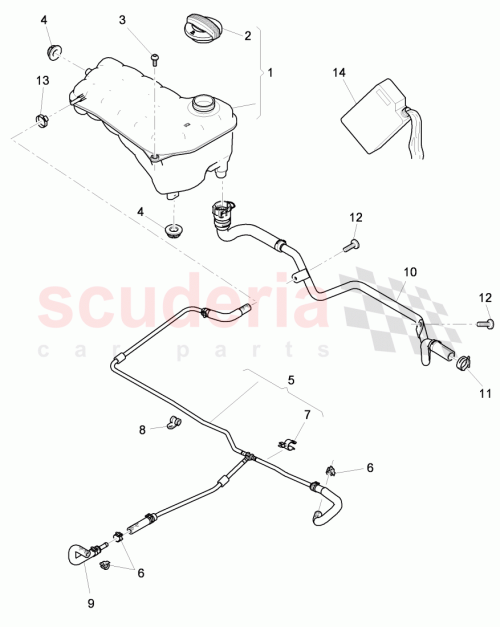 Part Diagram for Bentley 3Y0201892C