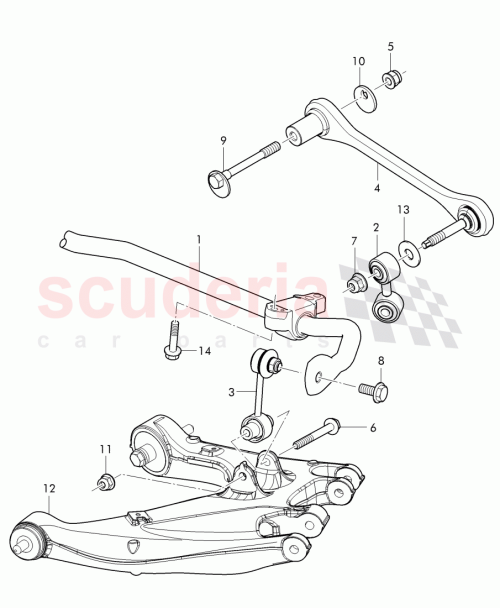 Part Diagram for Bentley 3W0511407H