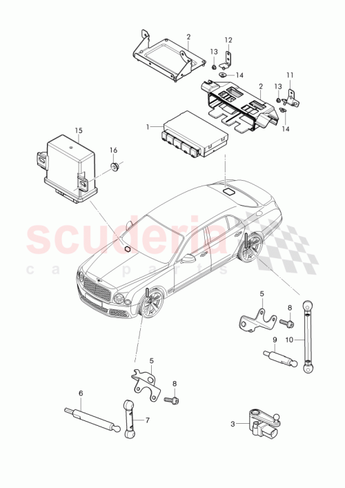 Part Diagram for Bentley 3Y5941300