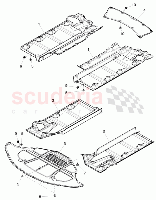 Part Diagram for Bentley 3Y0825198D