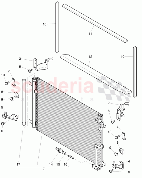 Part Diagram for Bentley 7H0 820 896
