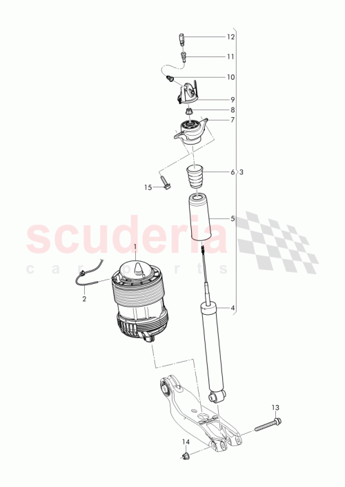 Part Diagram for Bentley 4M0 512 135 M