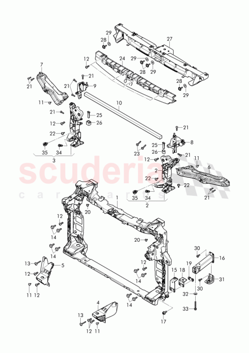 Part Diagram for Bentley 36A 805 232 A