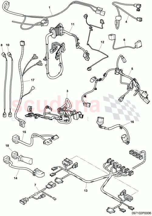 Part Diagram for Bentley 3W1972072C