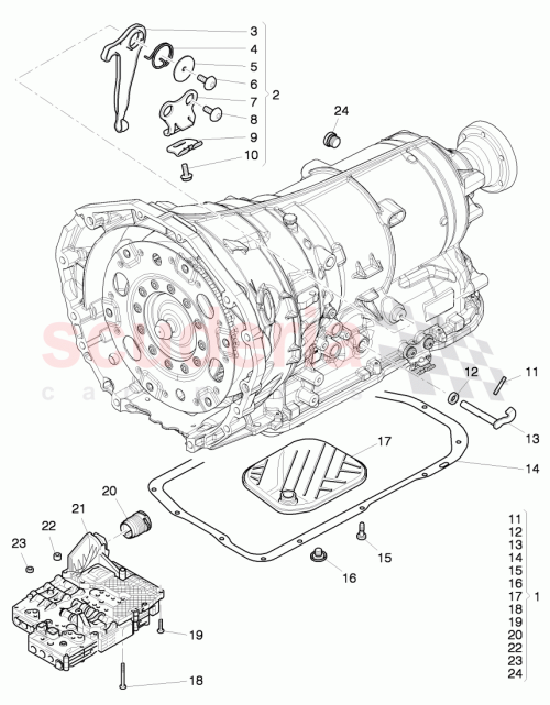 Part Diagram for Bentley 3Y0398201