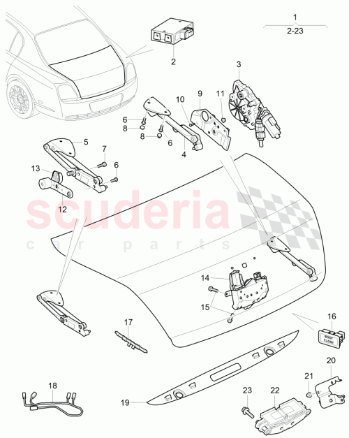 Part Diagram for Bentley N 911 312 01