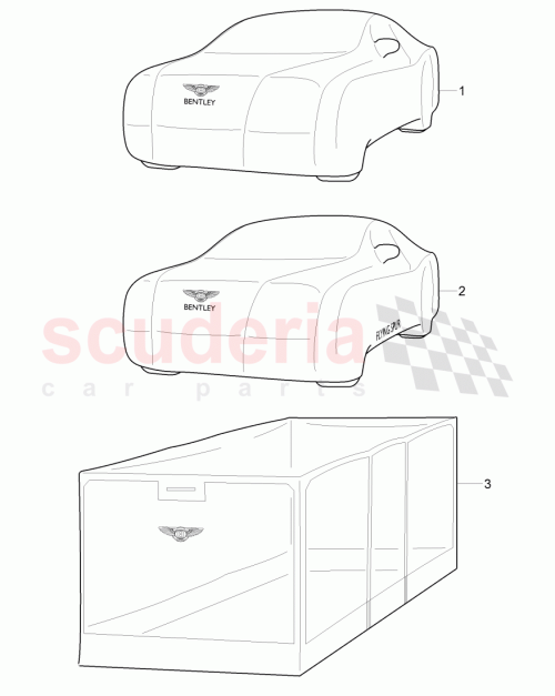 Part Diagram for Bentley JNV 861 985 B