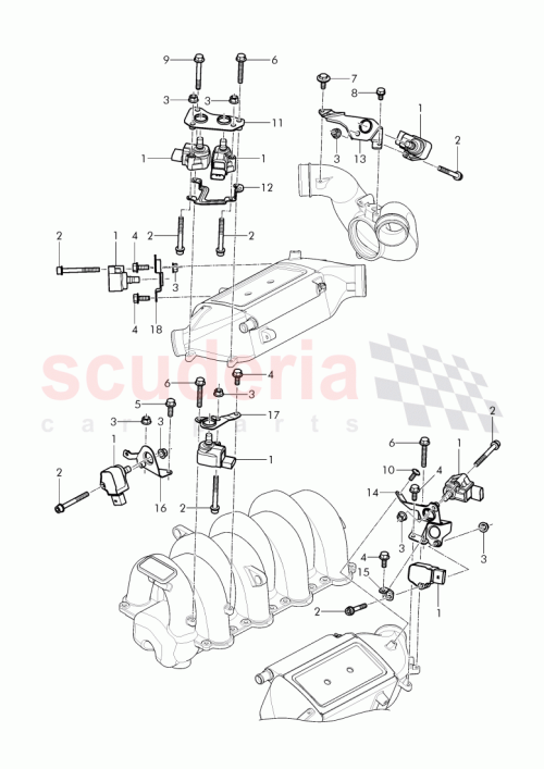 Part Diagram for Bentley 07V 905 493 F