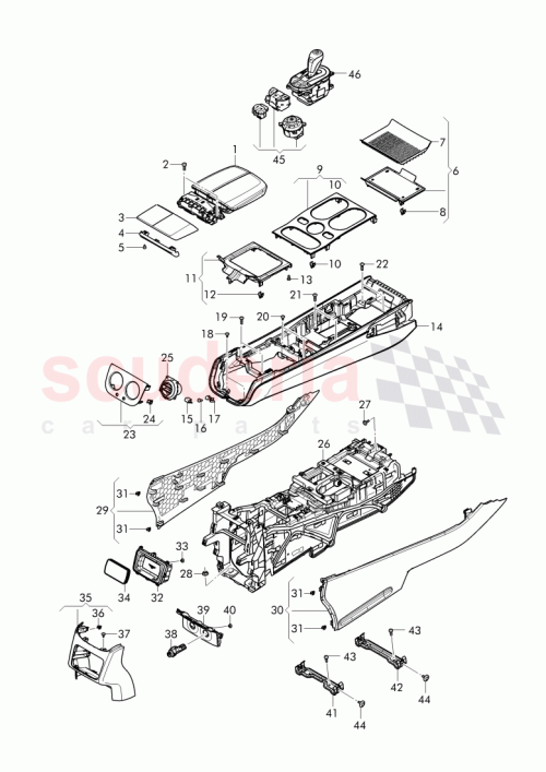 Part Diagram for Bentley 4W0 035 705 C
