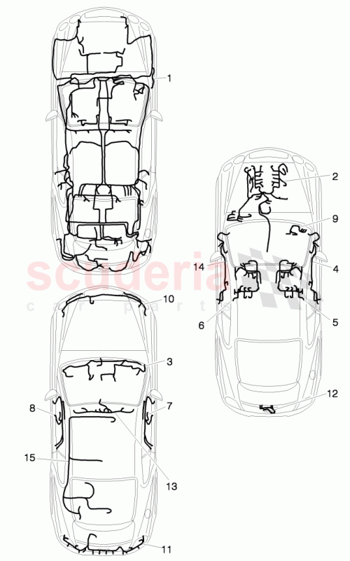 Part Diagram for Bentley 3W7 971 019 BB