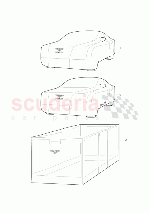 Part Diagram for Bentley 3W5 861 985 T