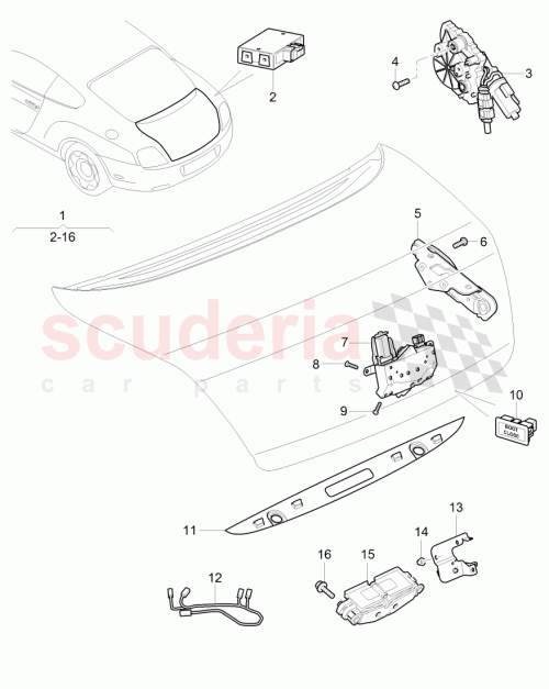 Part Diagram for Bentley JNV 035 504 R