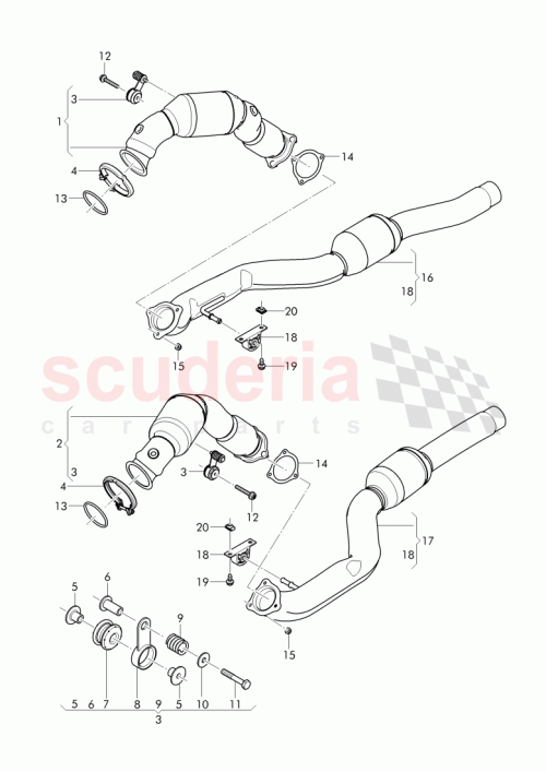 Part Diagram for Bentley N 911 308 02