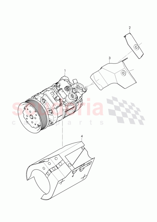 Part Diagram for Bentley 4W0 816 568