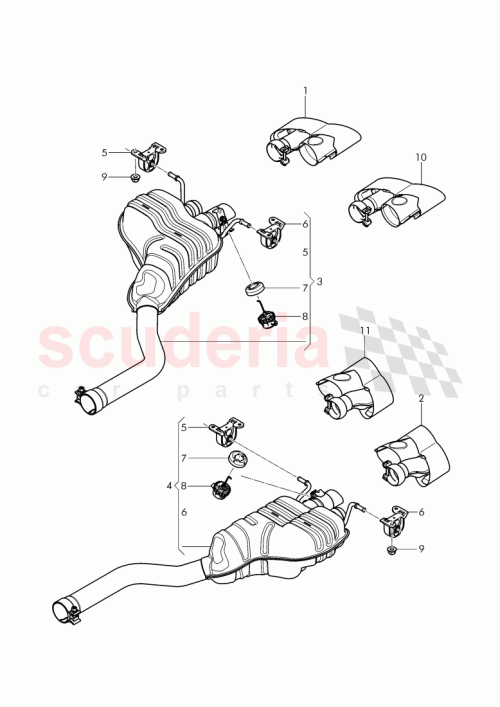 Part Diagram for Bentley 3W0 253 681 AB