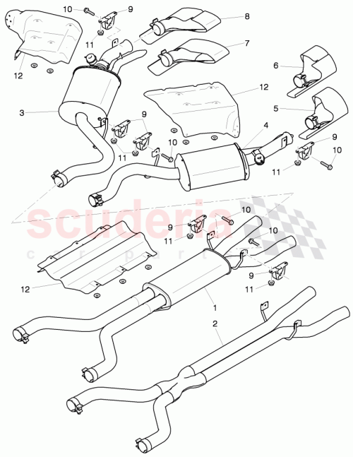Part Diagram for Bentley 3Y0 253 682 E