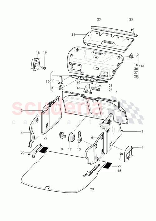 Part Diagram for Bentley 3W8 867 601 AT