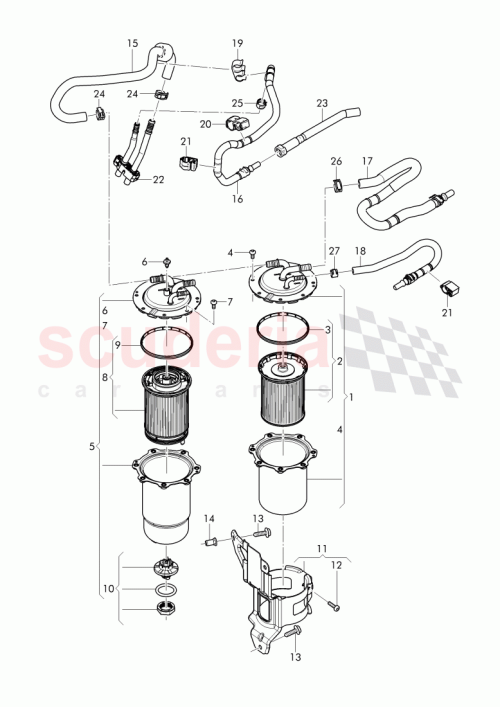 Part Diagram for Bentley 4M0 201 449 E