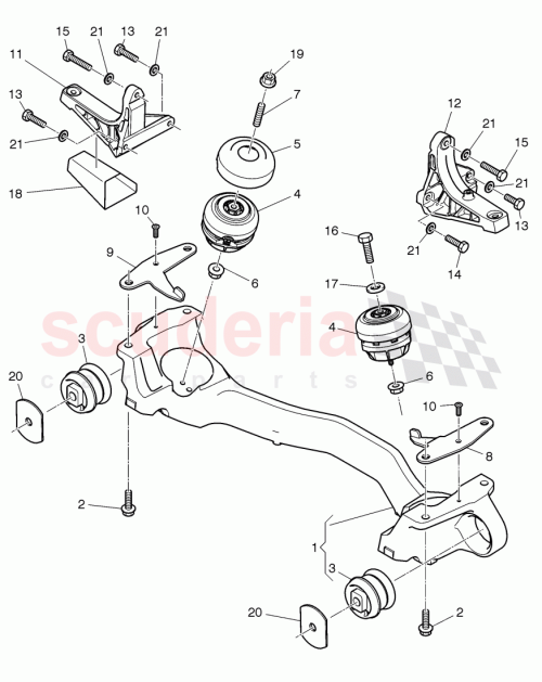 Part Diagram for Bentley WHT003243