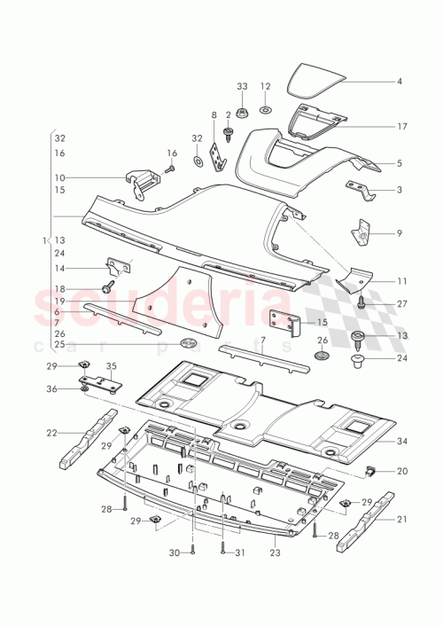Part Diagram for Bentley 3W8867762AC