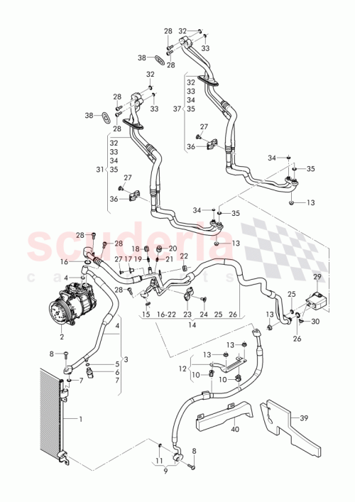 Part Diagram for Bentley 3Y0 816 741 B