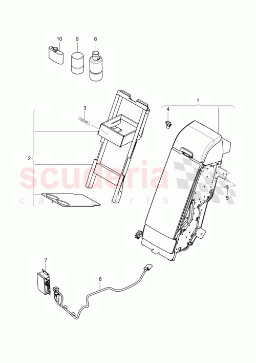 Part Diagram for Bentley 3Y0 868 565 A