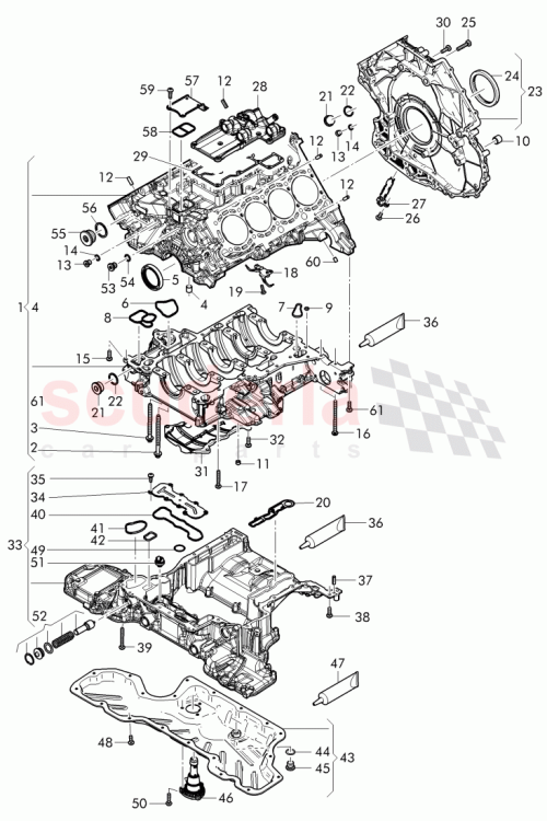 Part Diagram for Bentley 03F907660E