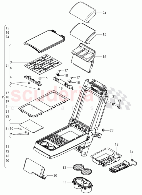 Part Diagram for Bentley 4W0 885 089