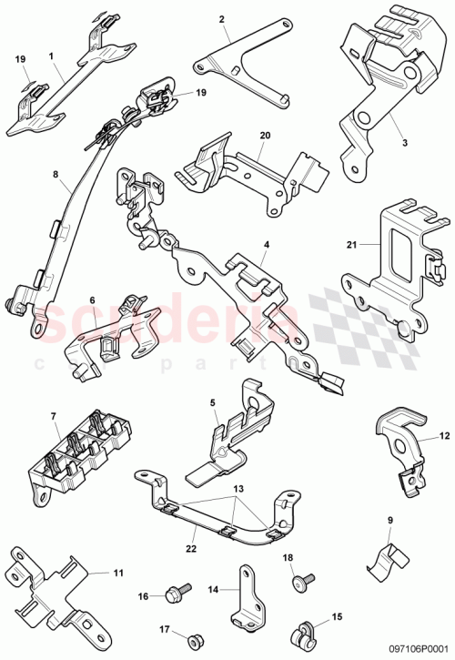 Part Diagram for Bentley 07C971501AJ