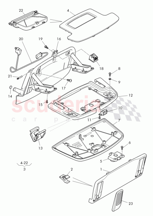 Part Diagram for Bentley 3W5 881 107 A
