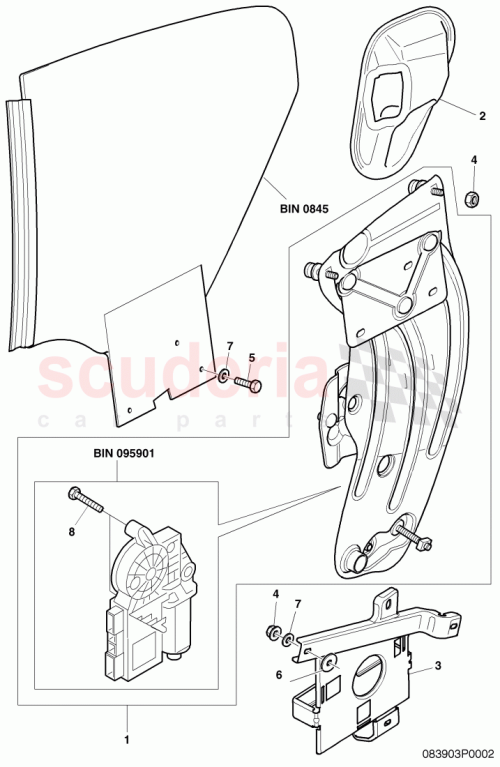 Part Diagram for Bentley 3W8839398C