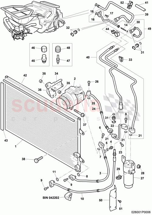 Part Diagram for Bentley 3W0260707J