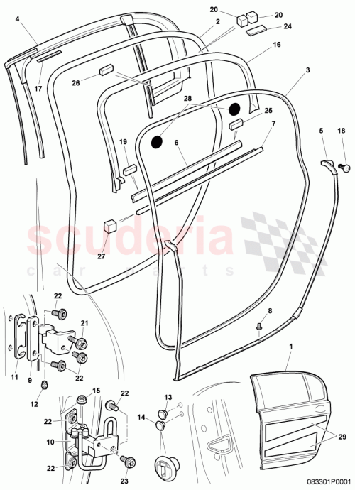 Part Diagram for Bentley 3W5839477D