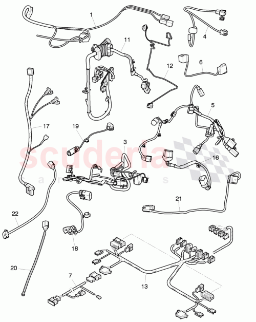 Part Diagram for Bentley 3W0 970 064 A