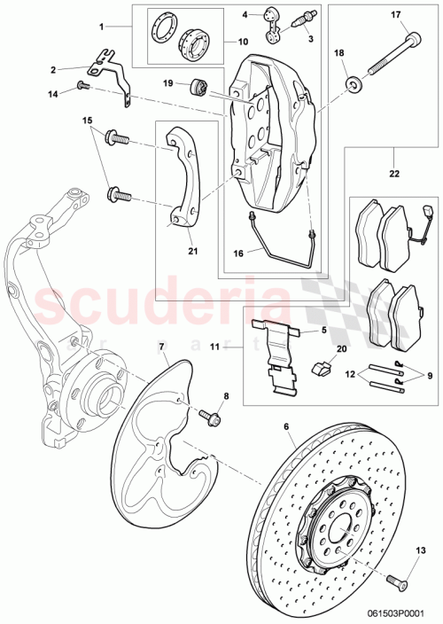 Part Diagram for Bentley 3W0698135A
