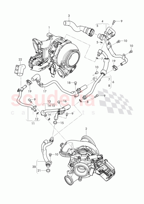 Part Diagram for Bentley 057 121 437 E