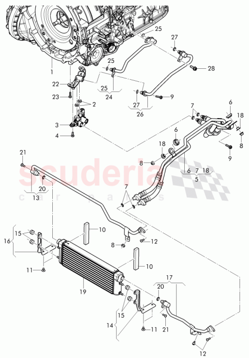 Part Diagram for Bentley 4W0 317 847 A