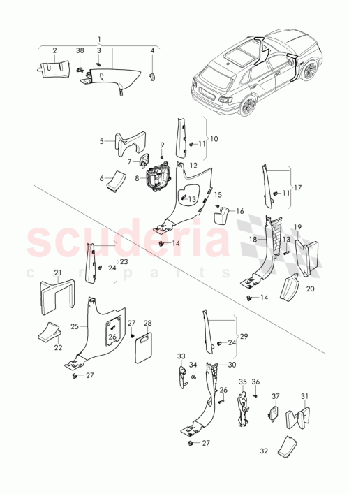 Part Diagram for Bentley 36A 867 269