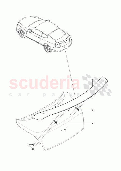 Part Diagram for Bentley 3W8 807 247