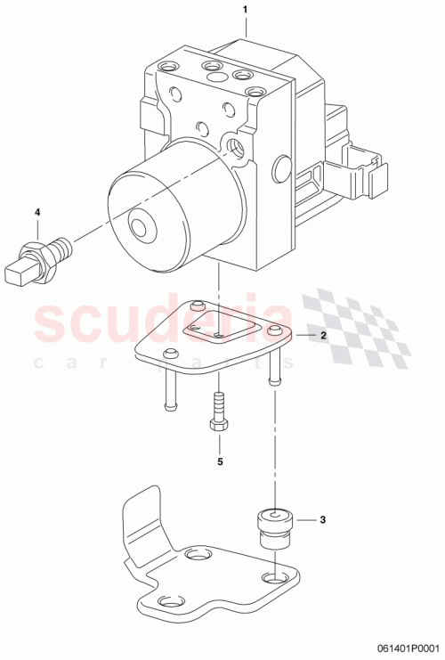 Part Diagram for Bentley 3W0614517G