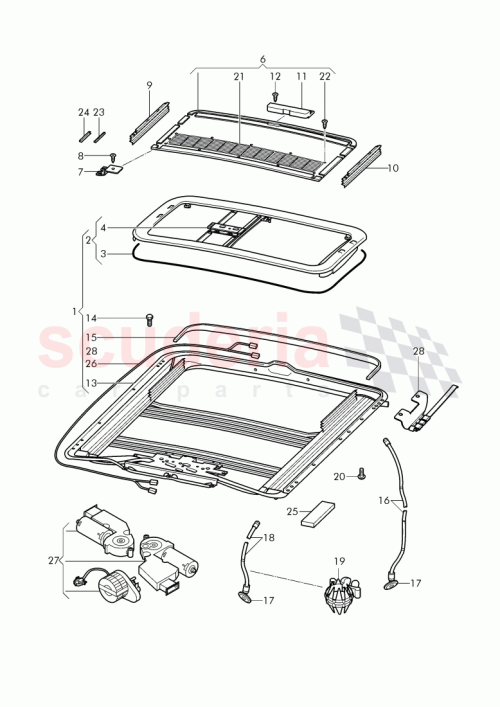 Part Diagram for Bentley 4W0 877 041 B