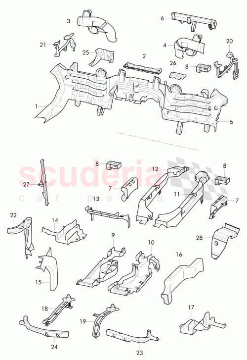 Part Diagram for Bentley 3W0 971 614 C
