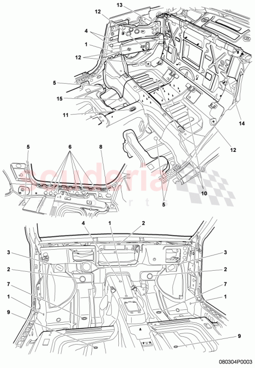 Part Diagram for Bentley N10124501