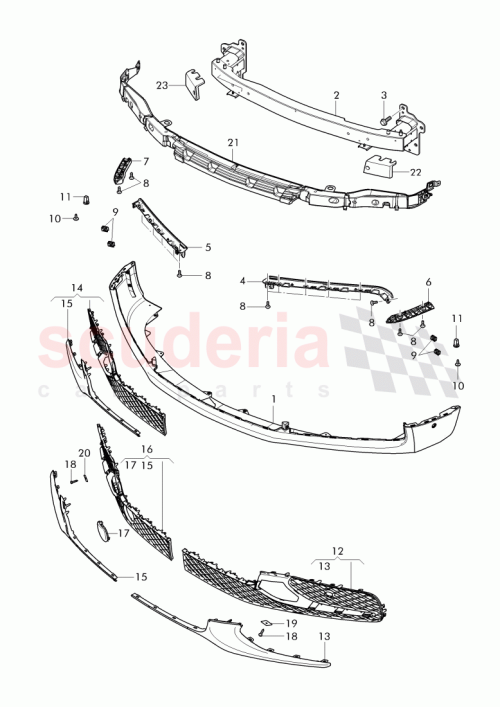 Part Diagram for Bentley 4W0 807 683 C